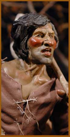 le sculture di Manz&ograve;