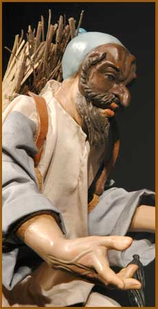 le sculture di Manz&ograve;