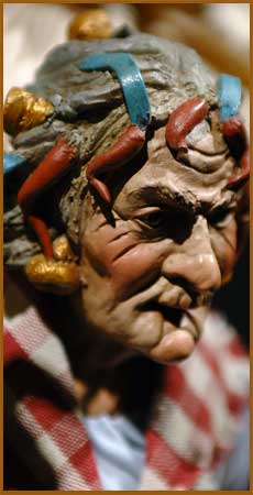 le sculture di Manz&ograve;